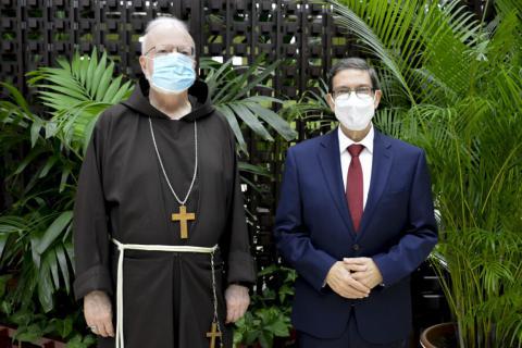 Bruno Rodríguez Parrilla y Sean Patrick O´Malley, Arzobispo