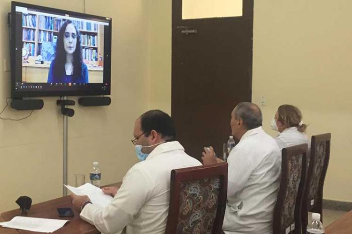 Intercambio de científicos cubanos con expertos de la Universidad de Harvard, de los Estados Unidos