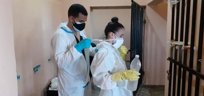 Zona Roja, Universidad de Matanzas, COVID-19