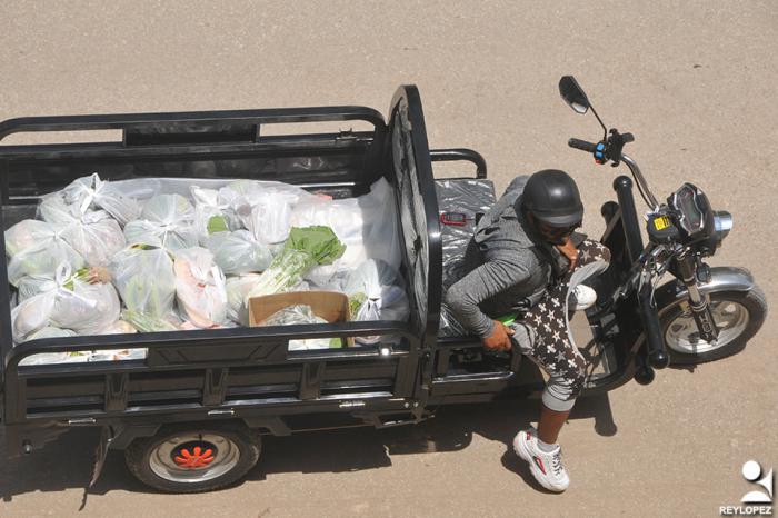 distribución de los productos