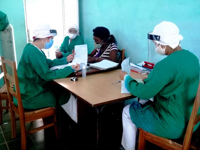 En el círculo infantil trabajan 34 personas, la mayoría mujeres, y ahí radica una fortaleza. Foto del autor
