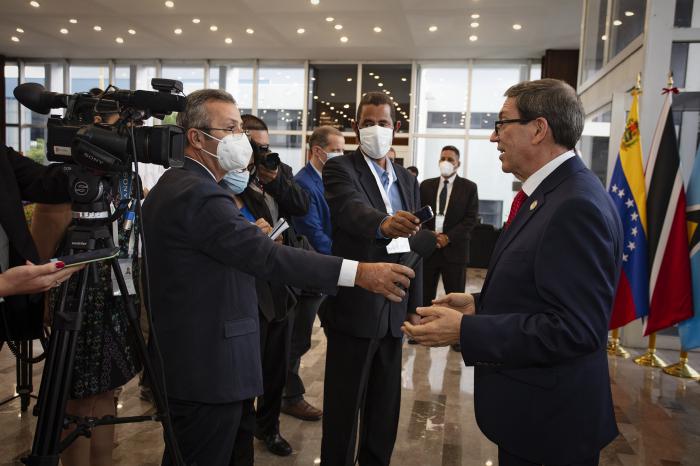 Entrevista con el ministro de Relaciones Exteriores, Bruno Rodríguez Parrilla