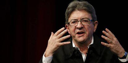 Líder de Francia Insumisa (LFI) y candidato presidencial, Jean-Luc Mélenchon.
