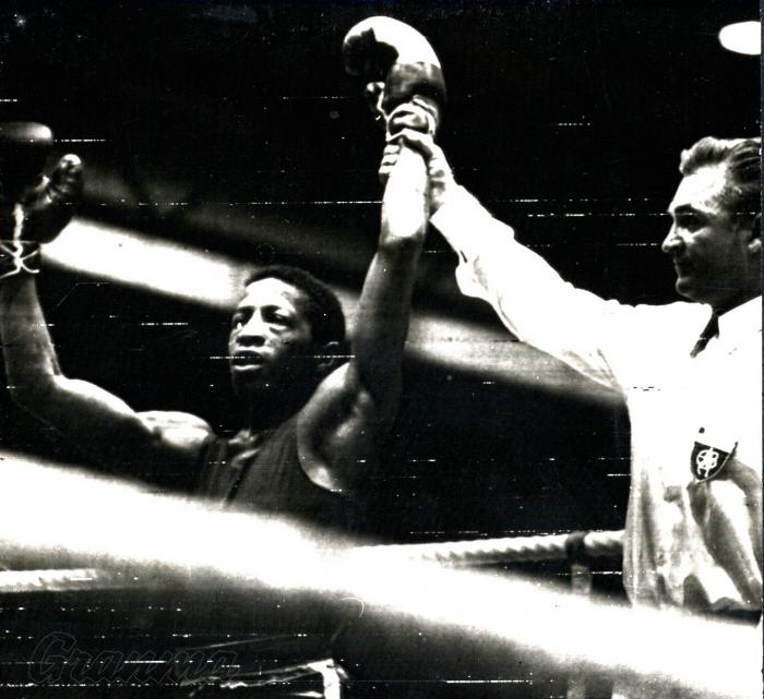 Orlandito Martínez se ganó el respeto de los aficionados por su excelente boxeo. Foto: Archivo de Granma