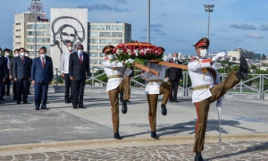 Homenaje a José Martí en La Habana