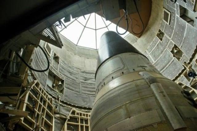 Un misil balístico nuclear estadounidense, Titan II, desactivado
