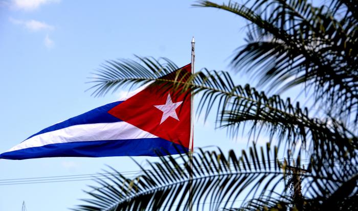 Bandera cubana.