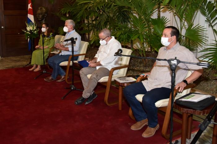 encuentro de Diaz-Canel con comunidad LGBTI