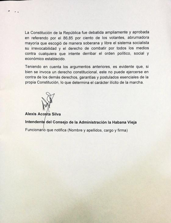 carta a Yunior García Aguilera