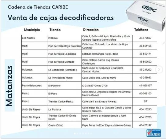 cajas decodificadoras