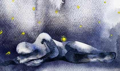 Imagen ilustrativa de figura recostada