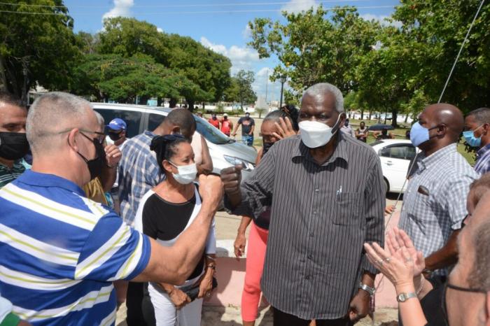 Esteban Lazo en Cienfuegos