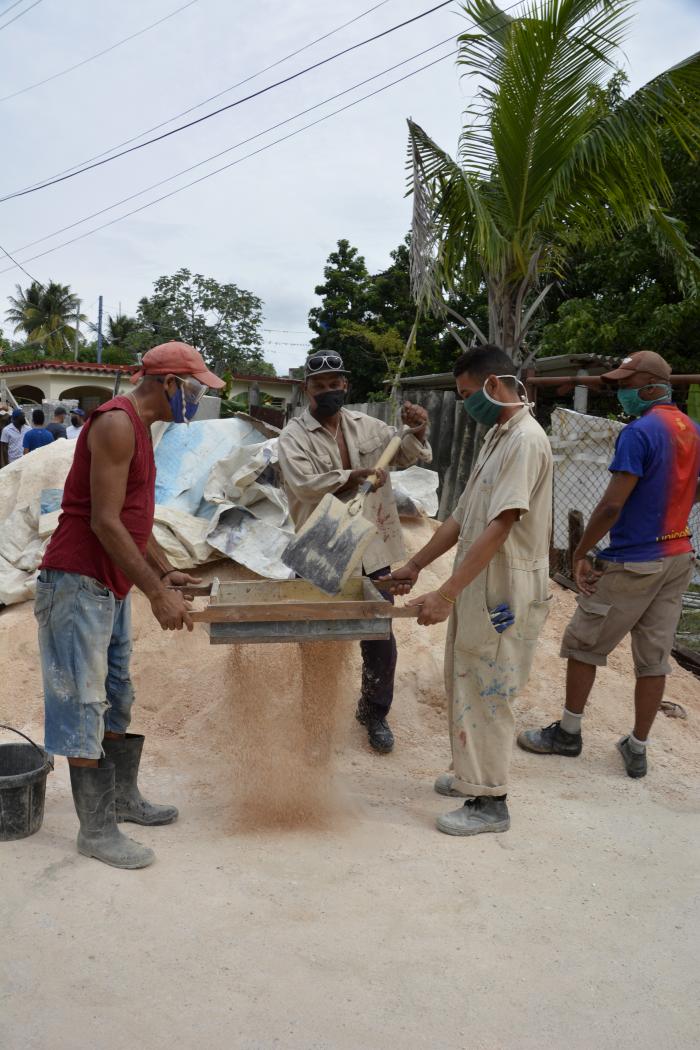 Barrio El Fanguito, en el municipio Plaza.