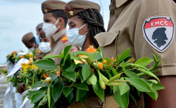 Homenaje al Comándate Camilo Cienfuegos en otro Aniversario de su desaparición física.