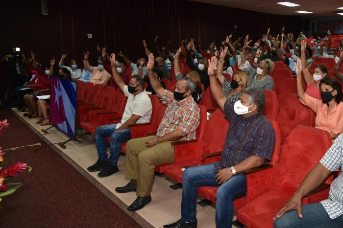 Pleno del Comité provincial del Partido de Santiago de Cuba