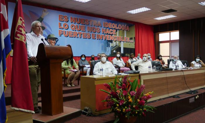 Pleno del Comité provincial del Partido de Santiago de Cuba
