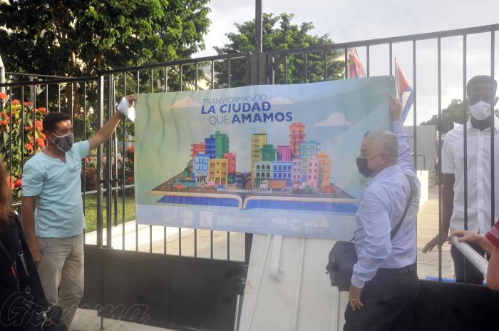 Transformando La Ciudad que Amamos,proyecto del barrio La Timba.
