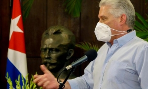 Encuentro de Diaz-Canel con comunidad LGBTI