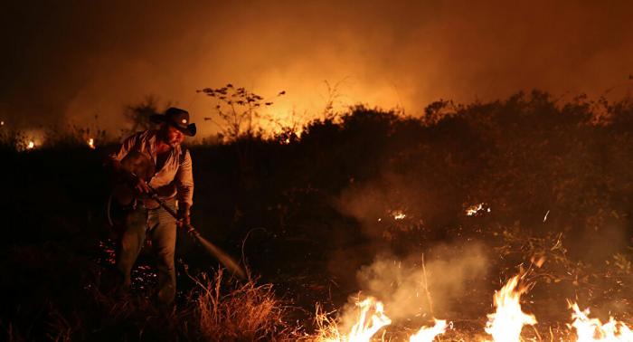 Incendios forestales en Brasil