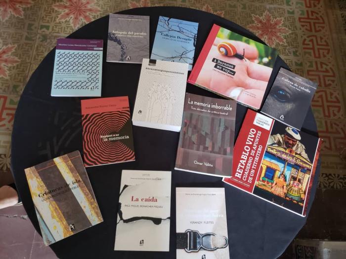 Primera Feria del Libro Escénico. Foto del autor