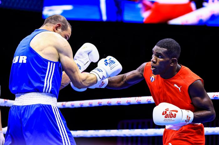 Yoenlis Hernández ha sido la gran sorpresa para Cuba en el Campeonato Mundial. Foto: aiba