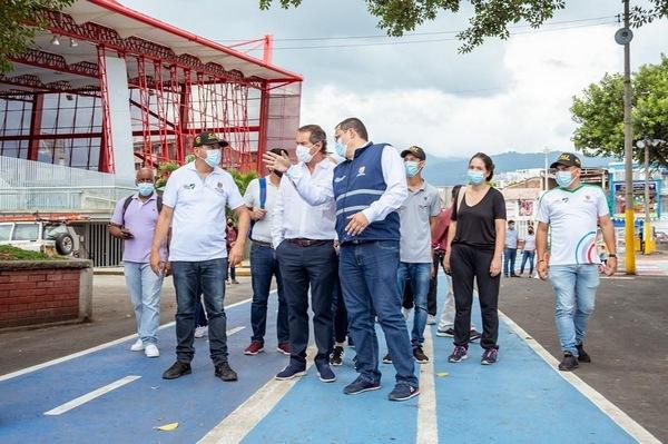 Neven Ilic visitó las sedes de los I Juegos Panamericanos Junior.