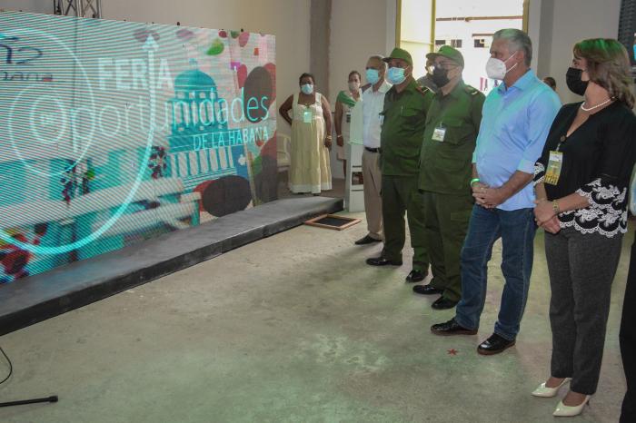 Miguel Díaz-Canel Bermúdez, Feria de Oportunidades de La Habana
