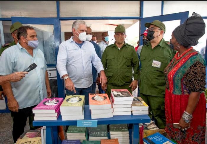 Díaz-Canel en La Habana del Este, 19 noviembre 2021