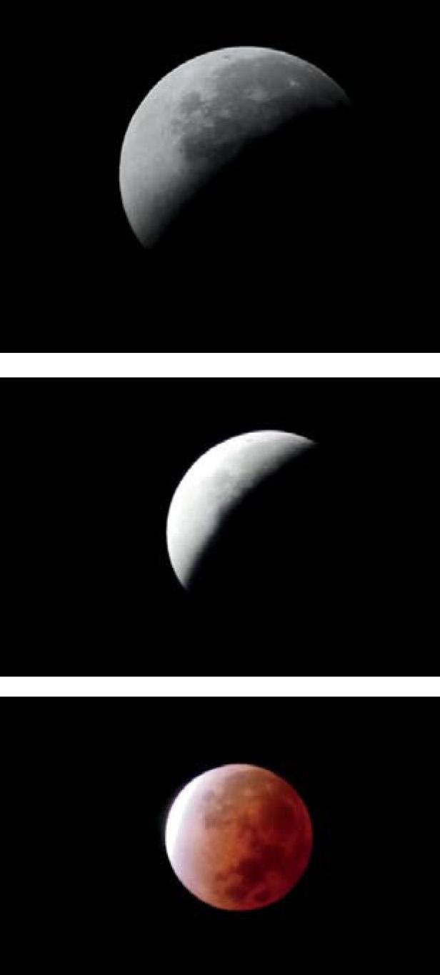 Eclipse parcial de Luna fue visible en Cuba