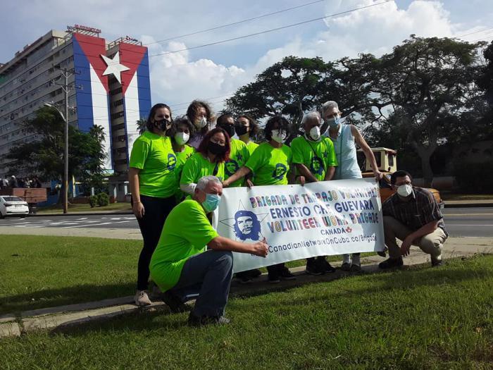 Brigada Che Guevara en Cuba