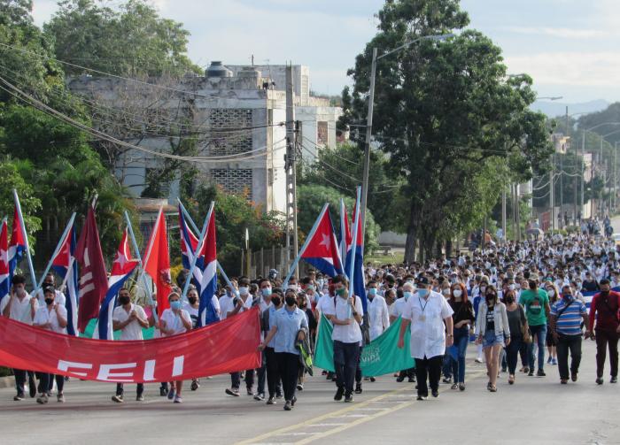 Marcha del 27 de Noviembre en Holguín