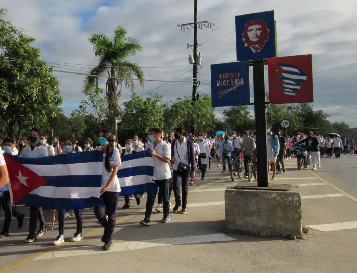 Marcha del 27 de Noviembre en Holguín