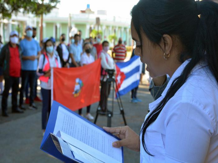 Homenaje a los 8 estudiantes de medicina Ciego de Ávila