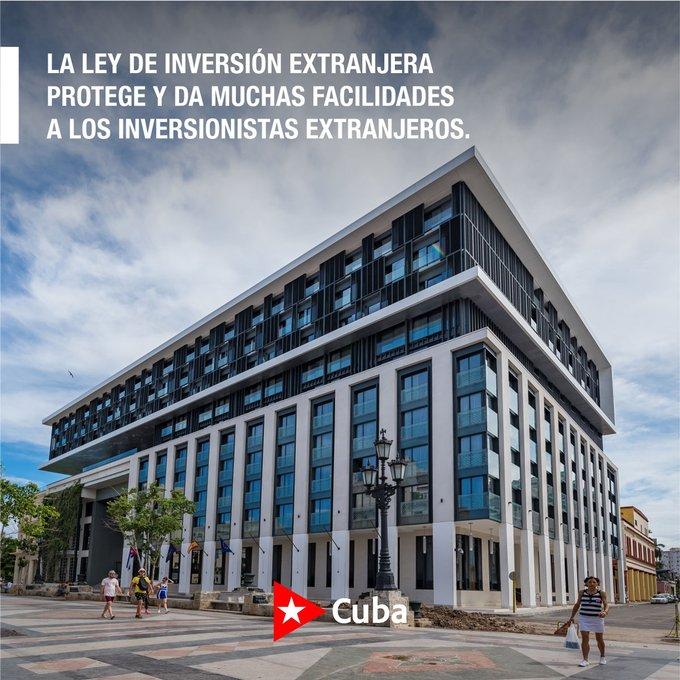 La prohibición a los estadounidenses de invertir en nuestro país es parte de la política del Gobierno de Estados Unidos. Foto tomada del twitter de la cámara cubana de comercio