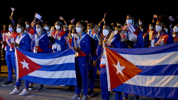 Llega a cuba el último grupo de la delegación deportiva que participo en los primeros juegos Panamericanos Juveniles Cali-valle-2021.