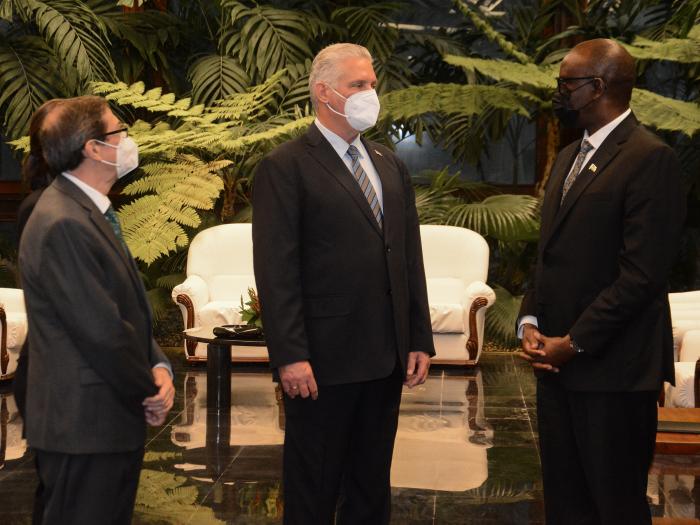 Recibe Presidente Díaz-Canel las Cartas Credenciales de nuevos embajadores