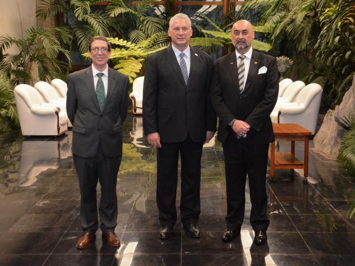 Recibe Presidente Díaz-Canel las Cartas Credenciales de nuevos embajadores
