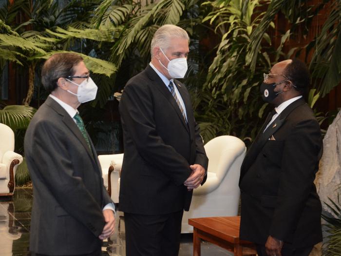 Recibe Presidente Díaz-Canel las Cartas Credenciales de nuevos embajadores