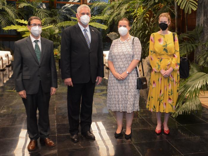 Recibe Presidente Díaz-Canel las Cartas Credenciales de nuevos embajadores