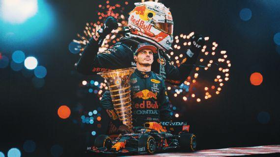 Max Verstappen gana su primer título mundial de Fórmula 1. Foto: ESPN