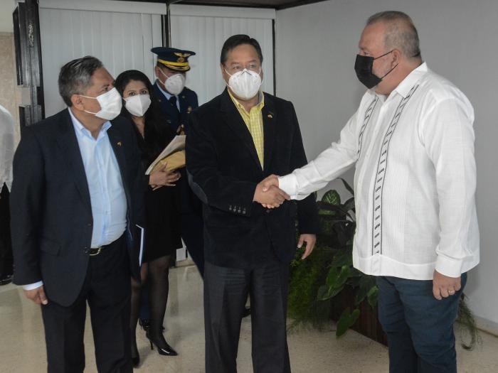 Primer Ministro recibe a Luis Arce