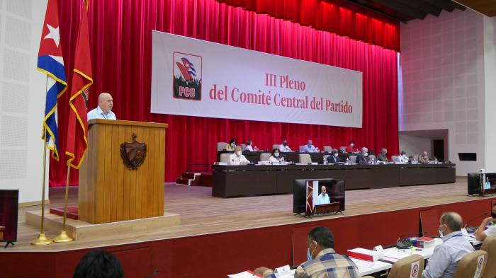 Pleno del CC PCC