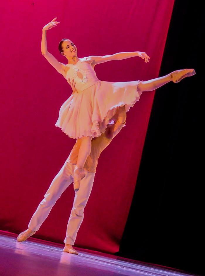 Gala homenaje del Ballet Nacional de Cuba en saludo al 45 Aniversario del Poder Popular, en la Sala Cobarrubias del Teatro Nacional de Cuba