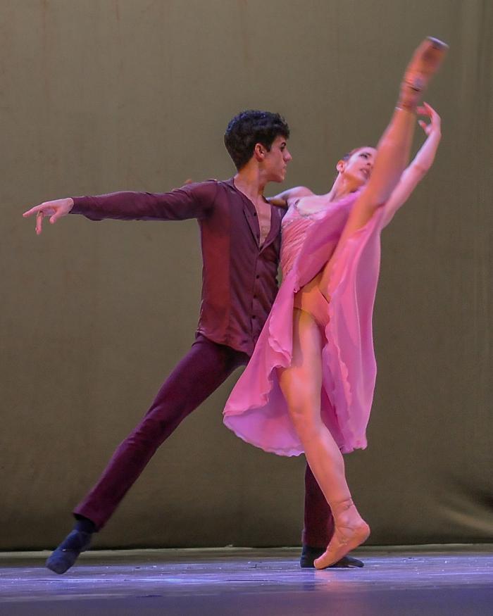 Gala homenaje del Ballet Nacional de Cuba en saludo al 45 Aniversario del Poder Popular, en la Sala Cobarrubias del Teatro Nacional de Cuba