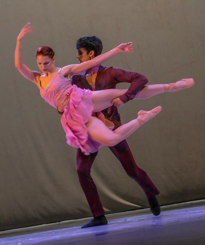 Gala homenaje del Ballet Nacional de Cuba en saludo al 45 Aniversario del Poder Popular, en la Sala Cobarrubias del Teatro Nacional de Cuba