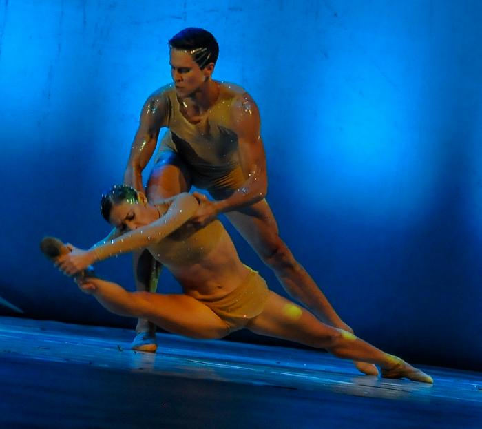 Gala homenaje del Ballet Nacional de Cuba en saludo al 45 Aniversario del Poder Popular, en la Sala Cobarrubias del Teatro Nacional de Cuba