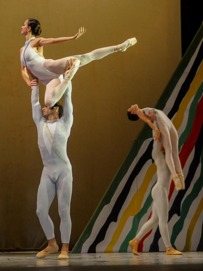 Gala homenaje del Ballet Nacional de Cuba en saludo al 45 Aniversario del Poder Popular, en la Sala Cobarrubias del Teatro Nacional de Cuba