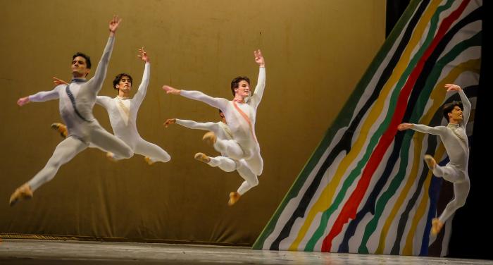 Gala homenaje del Ballet Nacional de Cuba en saludo al 45 Aniversario del Poder Popular, en la Sala Cobarrubias del Teatro Nacional de Cuba