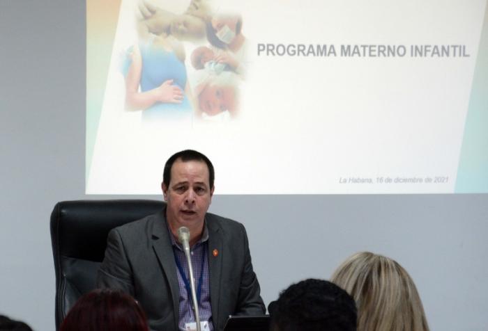 Presentan resultados del Programa de Atención Materno Infantil en Cuba durante 2021