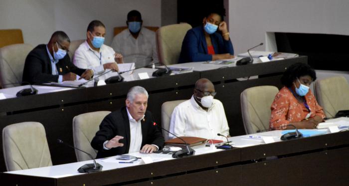 8vo Perìodo Ordinario de Sesiones de la IX Legislatura, con la presencia de Miguel Díaz-Canel Bermúdez, Primer Secretario del Partido y Presidente de la República de Cuba; Esteban Lazo Hernández, Presidente de la ANPP y del Consejo de Estado. Plenario. Inversiòn extranjera